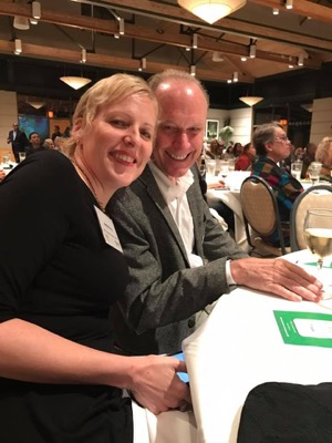Amy King & Tony Robinson at Green Source DFW Sustainable Leadership Awards