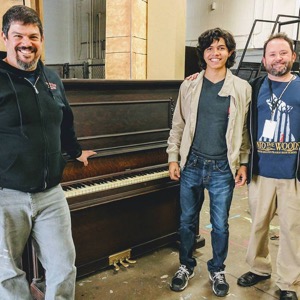 Welman Project donated piano