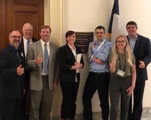 Citizens' Climate Lobby DFW Chapter at Rep. Hensarling's office
