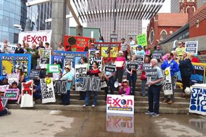 Dallas #ExxonKnew rally 