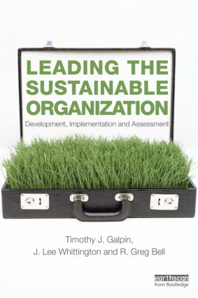 Leading the Sustainable Organization book cover 