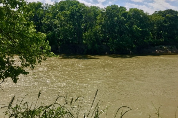 Trinity River at McCommas Bluff Preserve