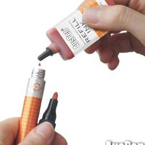 Auspen refillable dry erase markers