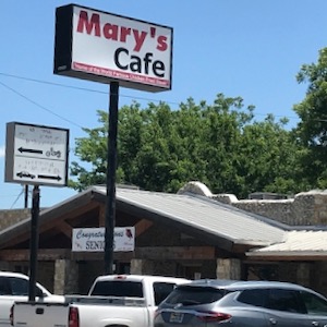 Mary's Cafe in Strawn