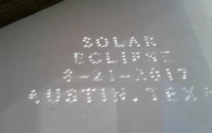 Solar Eclipse Austin