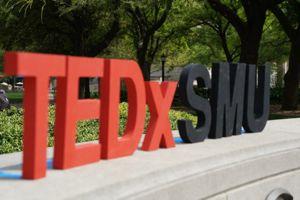TedX SMU sign